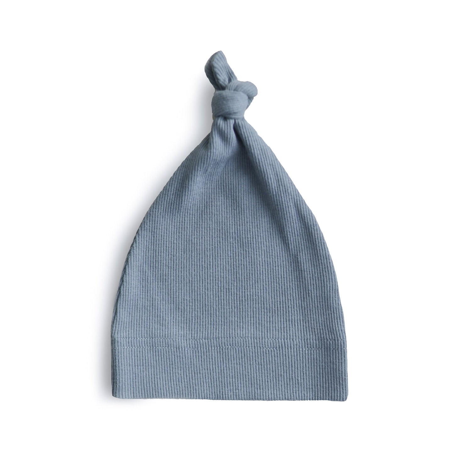 Mushie Organic Cotton Ribbed Baby Beanie