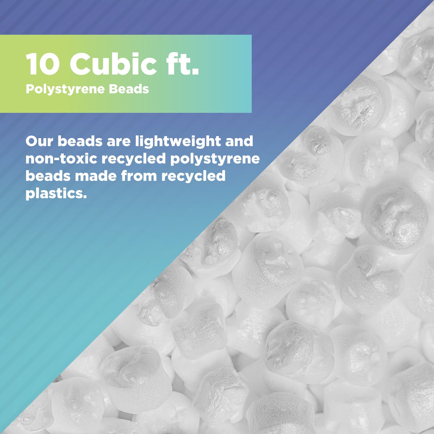 Bean Bag Fill - Non-Toxic New Recycled BeanBag bead Filling stuffing beads