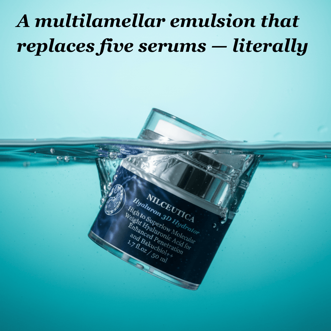 Nilceutica Hyaluron 3D Hydrator - Multi-Lamellar Emulsion