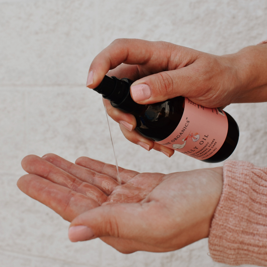 Irene Organics Belly Bundle - Ultimate Support for Skin Elasticity (Organic & Unscented)