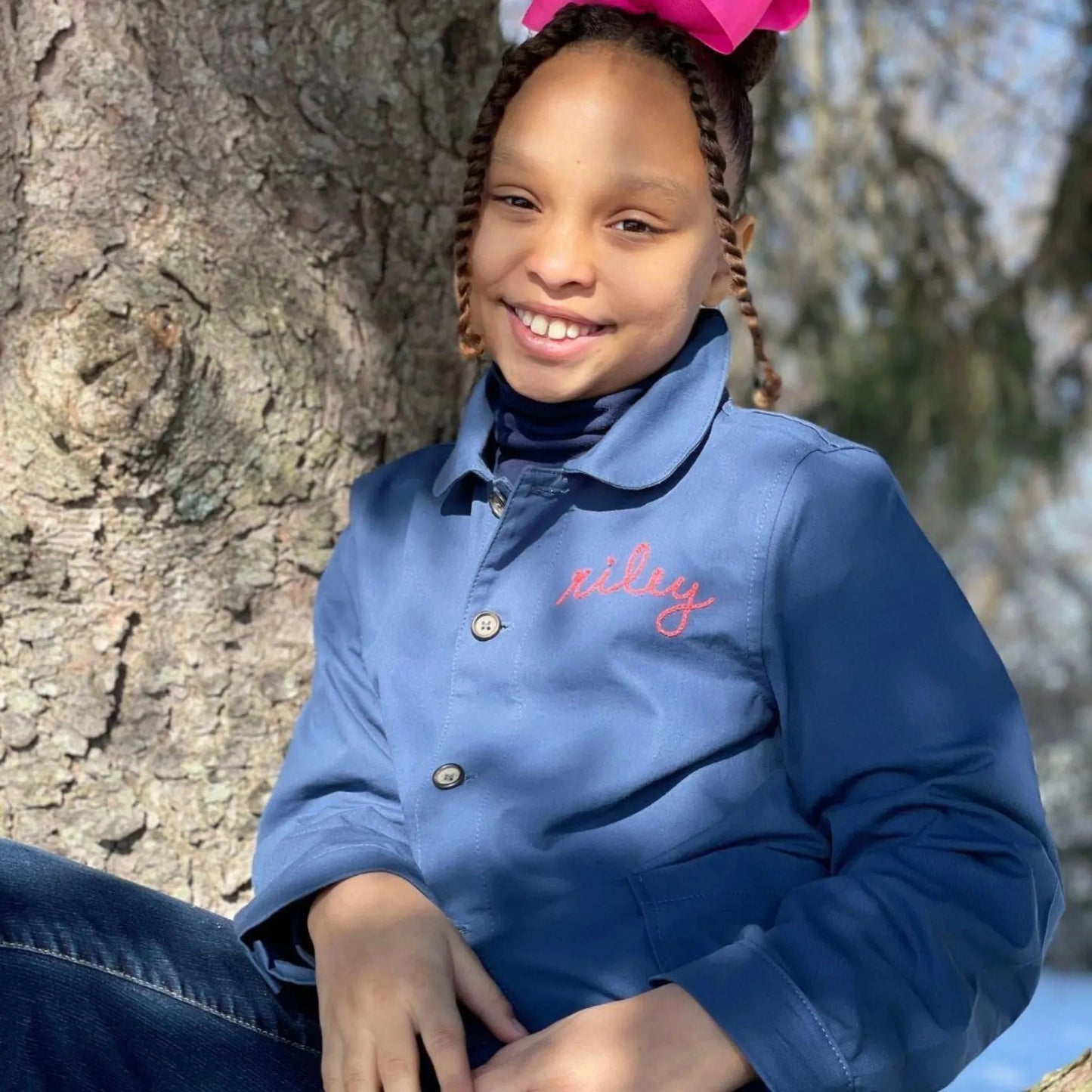 Jackalo Kids' Organic Cotton Twill Billie Jacket