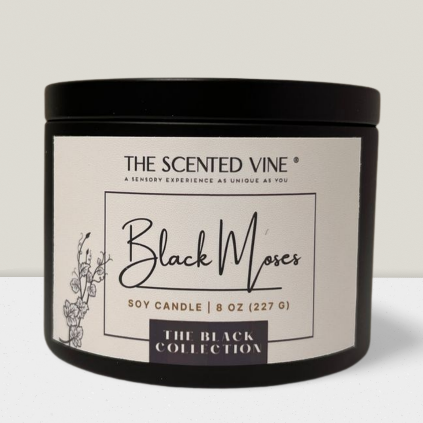 Black Moses Soy Candle