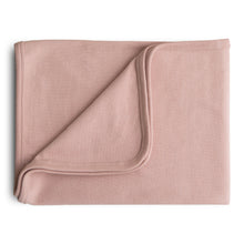Load image into Gallery viewer, Mushie Organic Cotton Ribbed Baby Blanket
