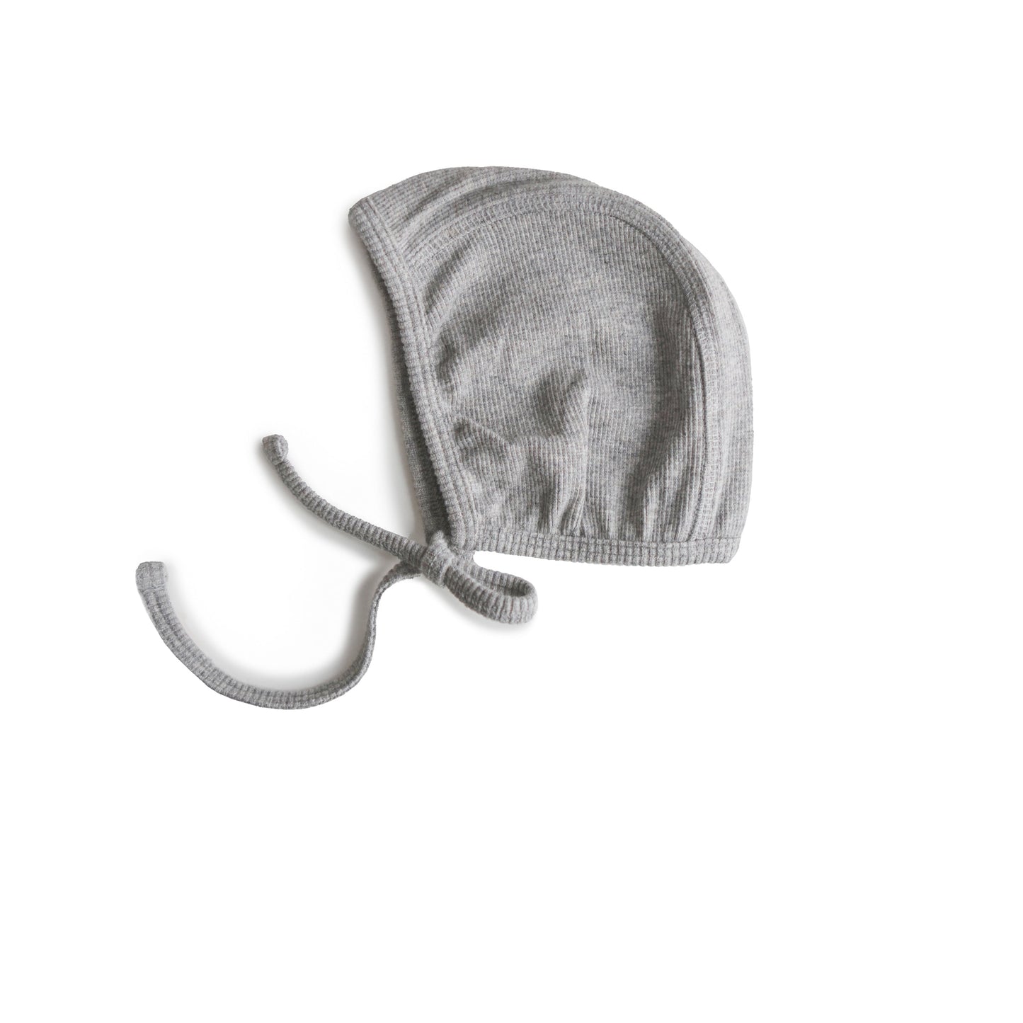 Mushie Organic Cotton Ribbed Baby Bonnet