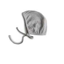 Load image into Gallery viewer, Mushie Organic Cotton Ribbed Baby Bonnet
