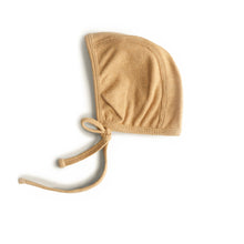 Load image into Gallery viewer, Mushie Organic Cotton Ribbed Baby Bonnet
