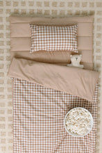 Load image into Gallery viewer, Organic Portable Bedding Set - Preschool Toddler Nap Mat- tenlittle
