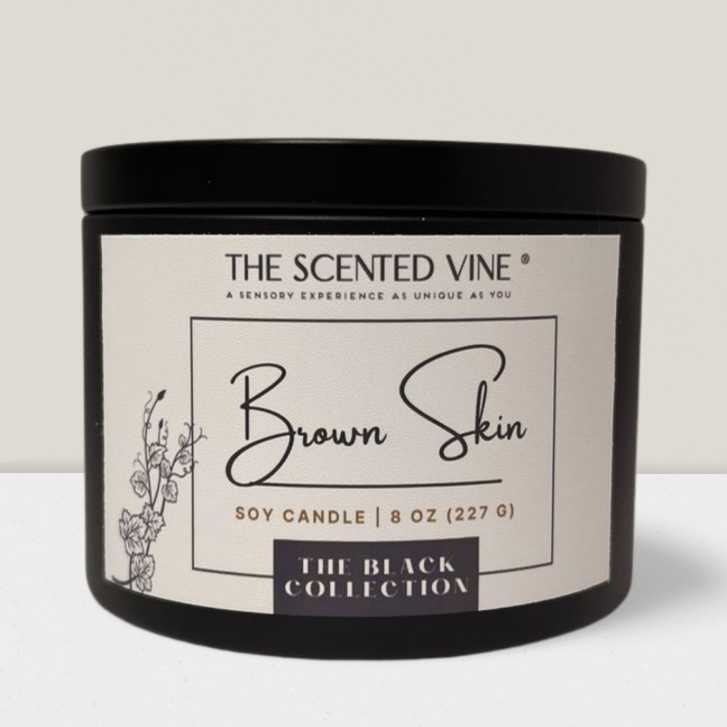 Brown Skin Soy Candle - Thumbnail 2