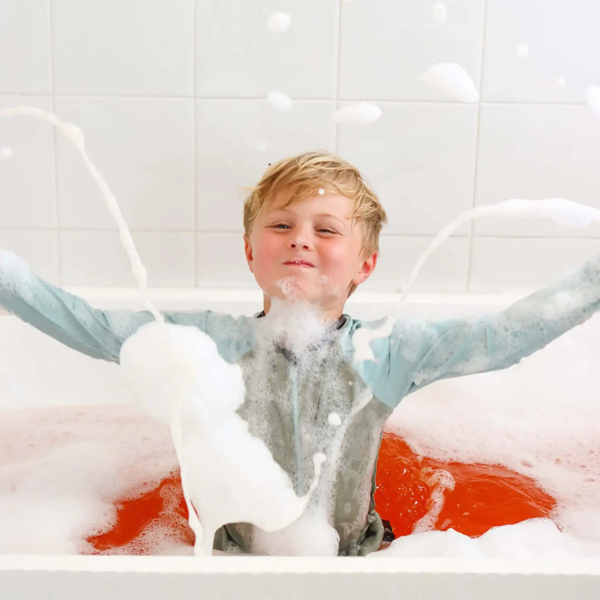 Honeysticks Color Mixing Bubble Bath for Kids – Plant-Based, No Synthetic Fragrance, 3 × 200 ml