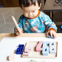 Load image into Gallery viewer, Wyatt Number Stacking Blocks
