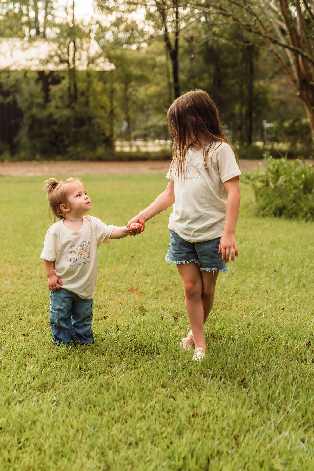 Little Amore Organic Cotton Kids T-Shirt – Short Sleeve, 2T–12Y