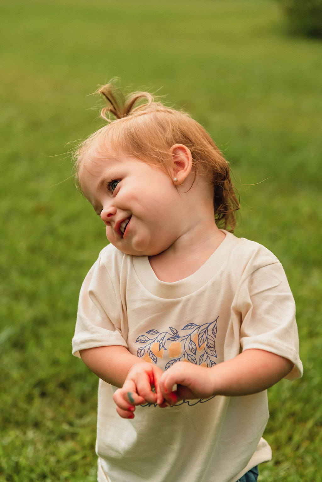 Little Amore Organic Cotton Kids T-Shirt – Short Sleeve, 2T–12Y