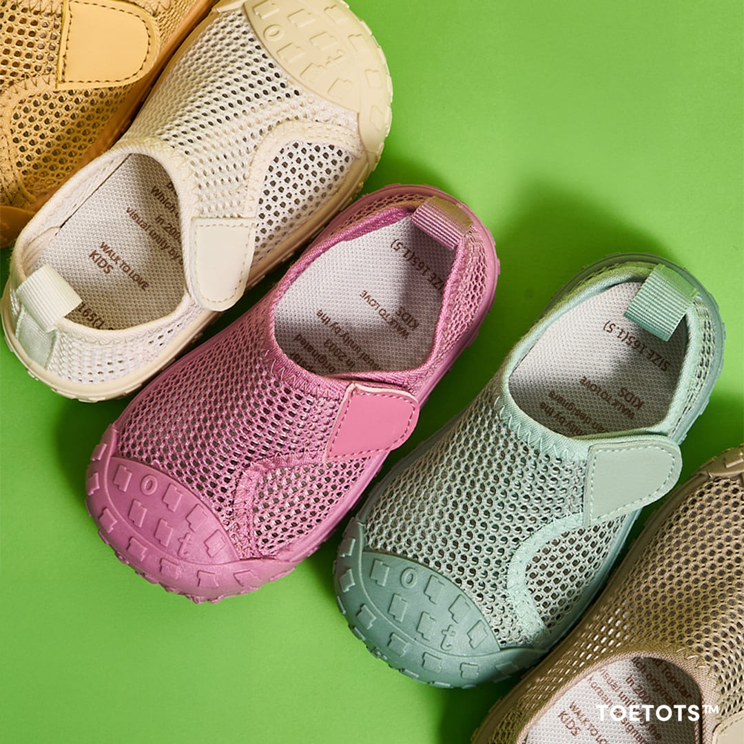 Cali Kids' Sneaker – Breathable Air Mesh, Recycled Leather