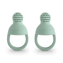 Load image into Gallery viewer, Silicone Fresh Food Feeder 2-Pack
