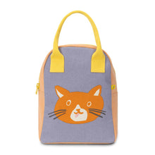 Load image into Gallery viewer, Fluf Organic Cotton Zipper Lunch Bag
