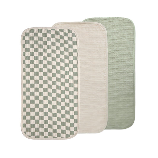 Mushie Organic Cotton Muslin Changing Pad Liners