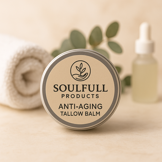 Soulful Products Anti-Aging Tallow Balm - Nutrient-Rich Skin Restoration