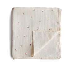 Load image into Gallery viewer, Mushie Organic Cotton Muslin Swaddle Blanket
