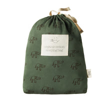 Load image into Gallery viewer, Organic Cotton Sleeping Bag - Elephant Sprout Print
