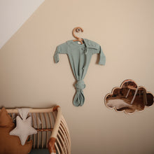 Load image into Gallery viewer, Mushie Organic Cotton Ribbed Baby Bonnet
