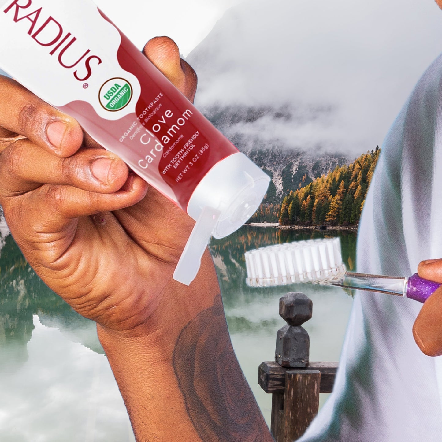 USDA Organic Clove Cardamom Toothpaste