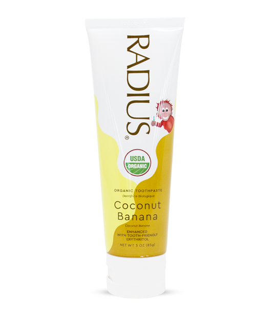 RADIUS Kids USDA Organic Coconut Banana Toothpaste