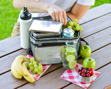 Load image into Gallery viewer, Ecozoi Stainless Steel Freezer PACKS FOR LUNCH Boxes and Lunch Bags, 2 Pack
