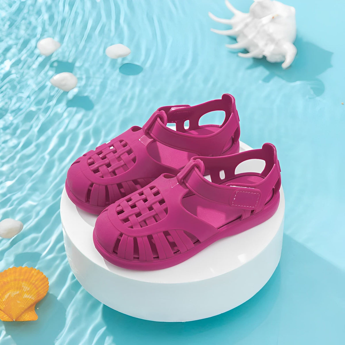 Coral Kids' Sandals – Waterproof, Recycled Materials, Non-Slip