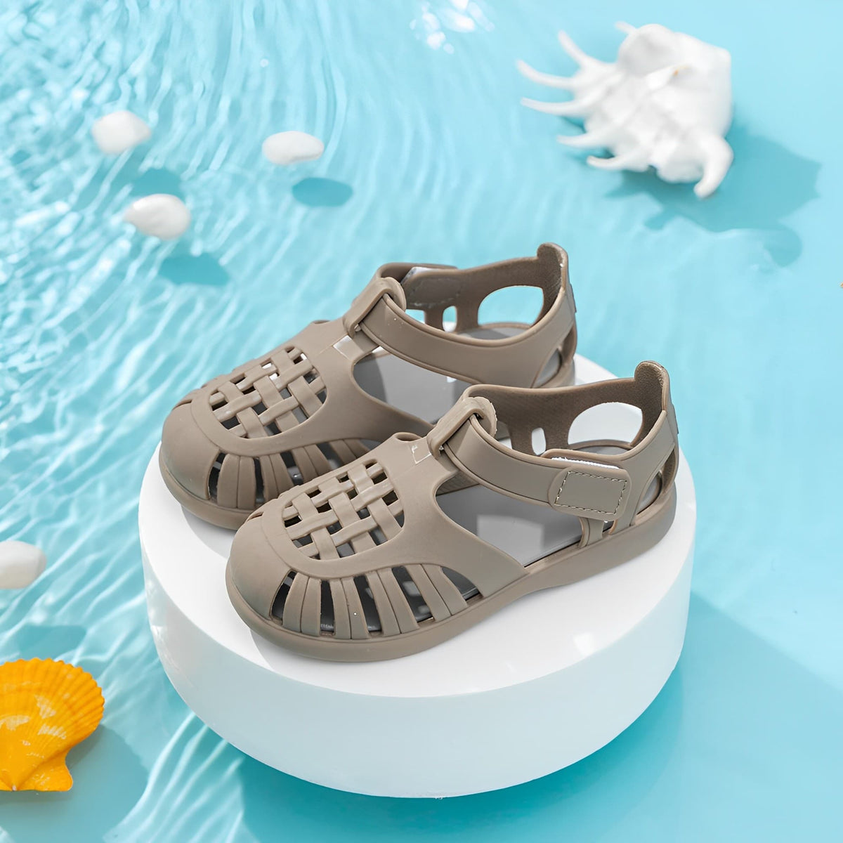 Coral Kids' Sandals – Waterproof, Recycled Materials, Non-Slip
