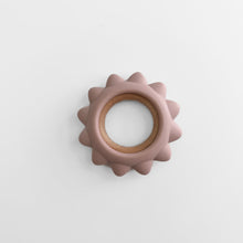 Load image into Gallery viewer, Garden Party Teether Collection - Silicone &amp; Beechwood Sunshine
