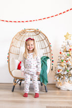 Load image into Gallery viewer, Tied with a Bow Christmas Organic Cotton Lounge Set
