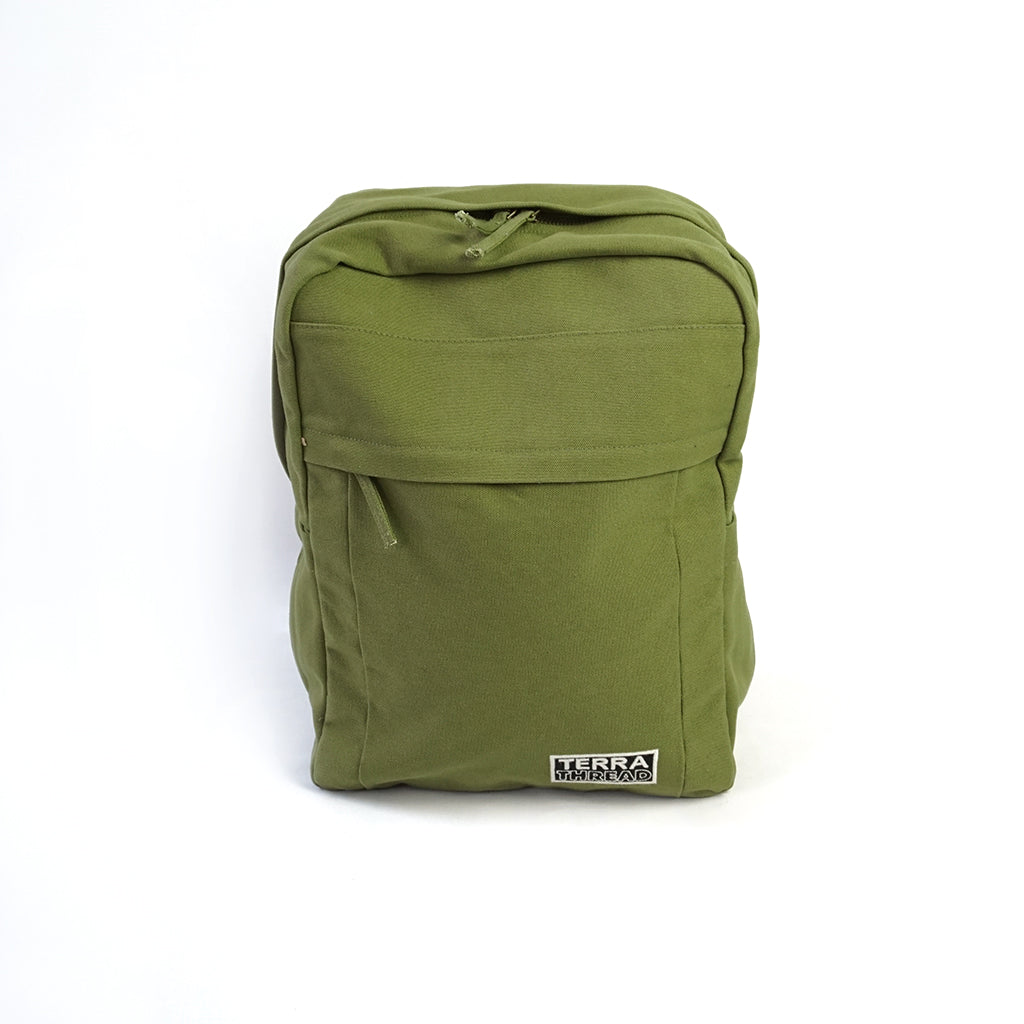 Terra Thread Earth Sustainable GOTS Organic Cotton Backpack