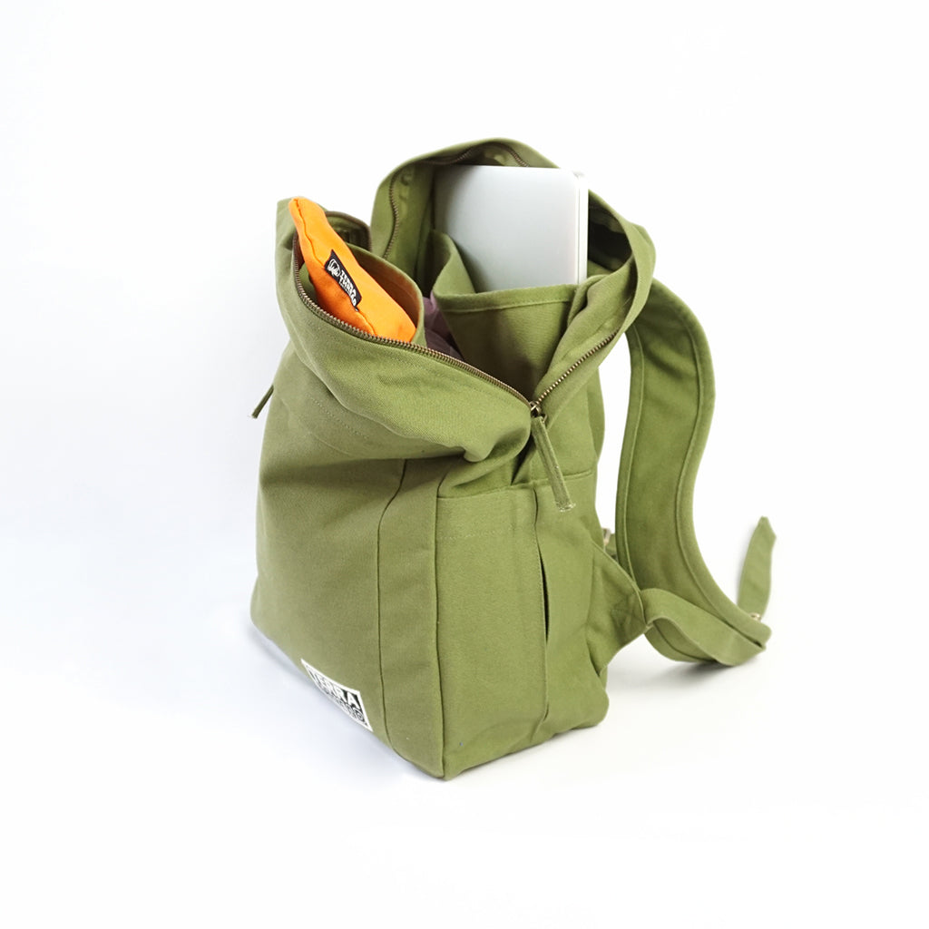Terra Thread Earth Sustainable GOTS Organic Cotton Backpack