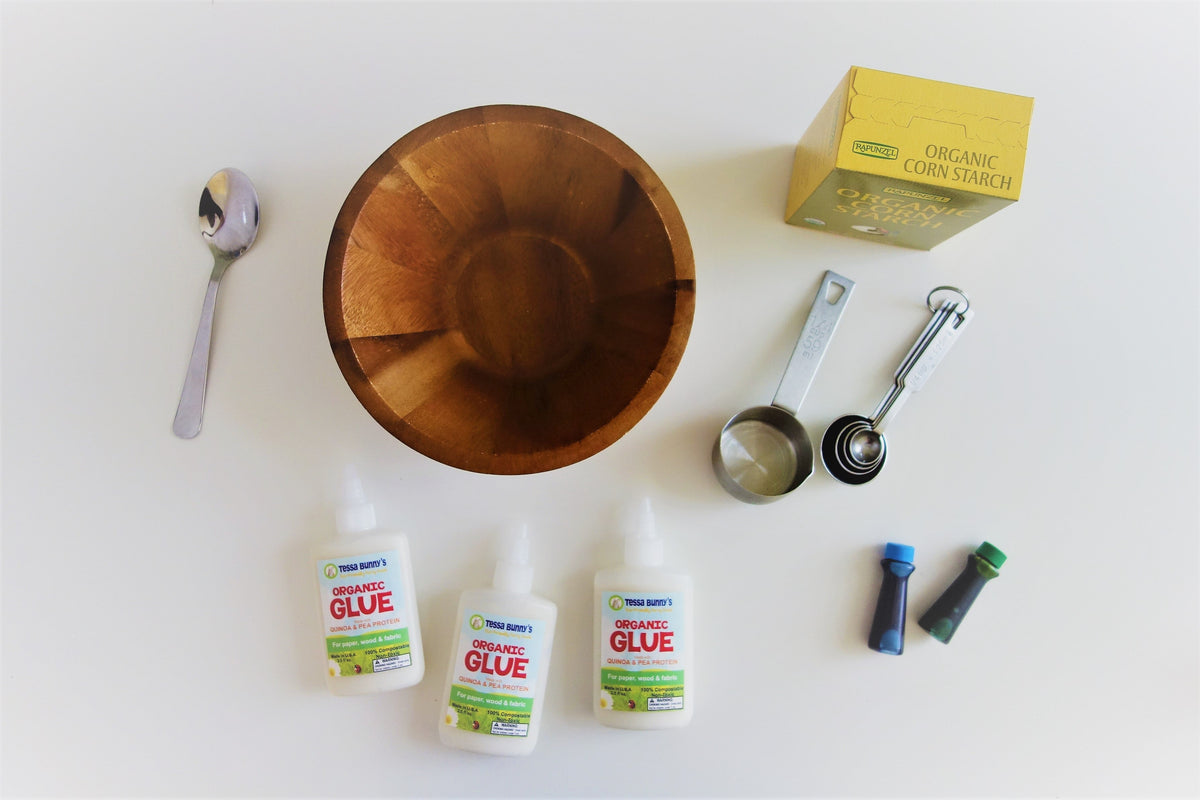 Tessa Bunny's Organic School Glue – Non-Toxic, Plant-Based, PVA-Free & Borax-Free