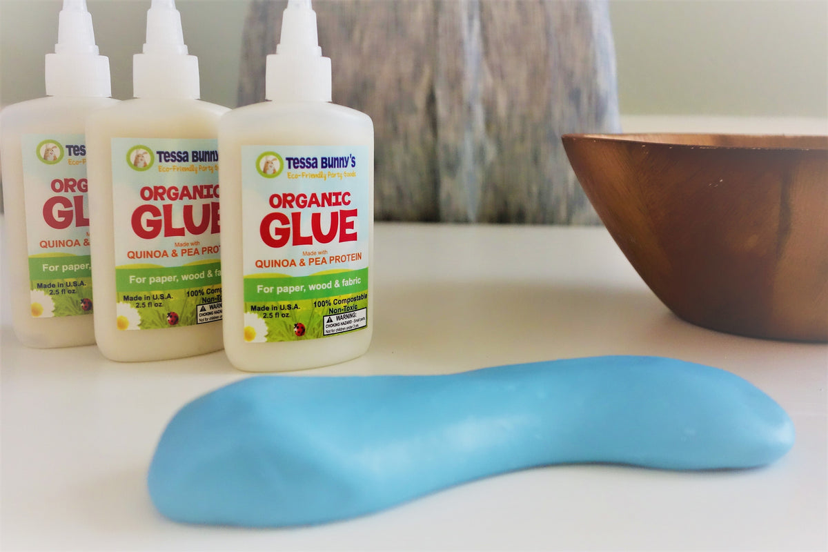 Tessa Bunny's Organic School Glue – Non-Toxic, Plant-Based, PVA-Free & Borax-Free