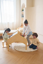 Load image into Gallery viewer, Avenlur Ash Eco-Friendly Wooden Adjustable Learning Playhouse Tent with Desk and Chair
