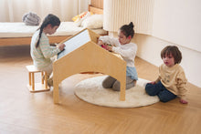 Load image into Gallery viewer, Avenlur Ash Eco-Friendly Wooden Adjustable Learning Playhouse Tent with Desk and Chair
