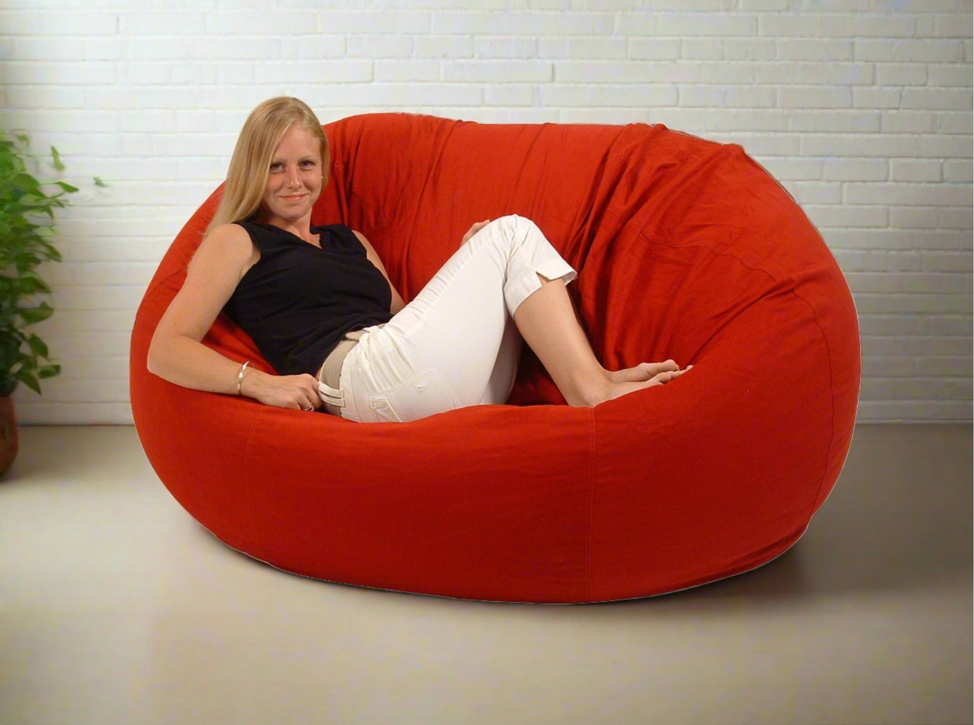Bean Bag Loveseat Comfy Bean Family