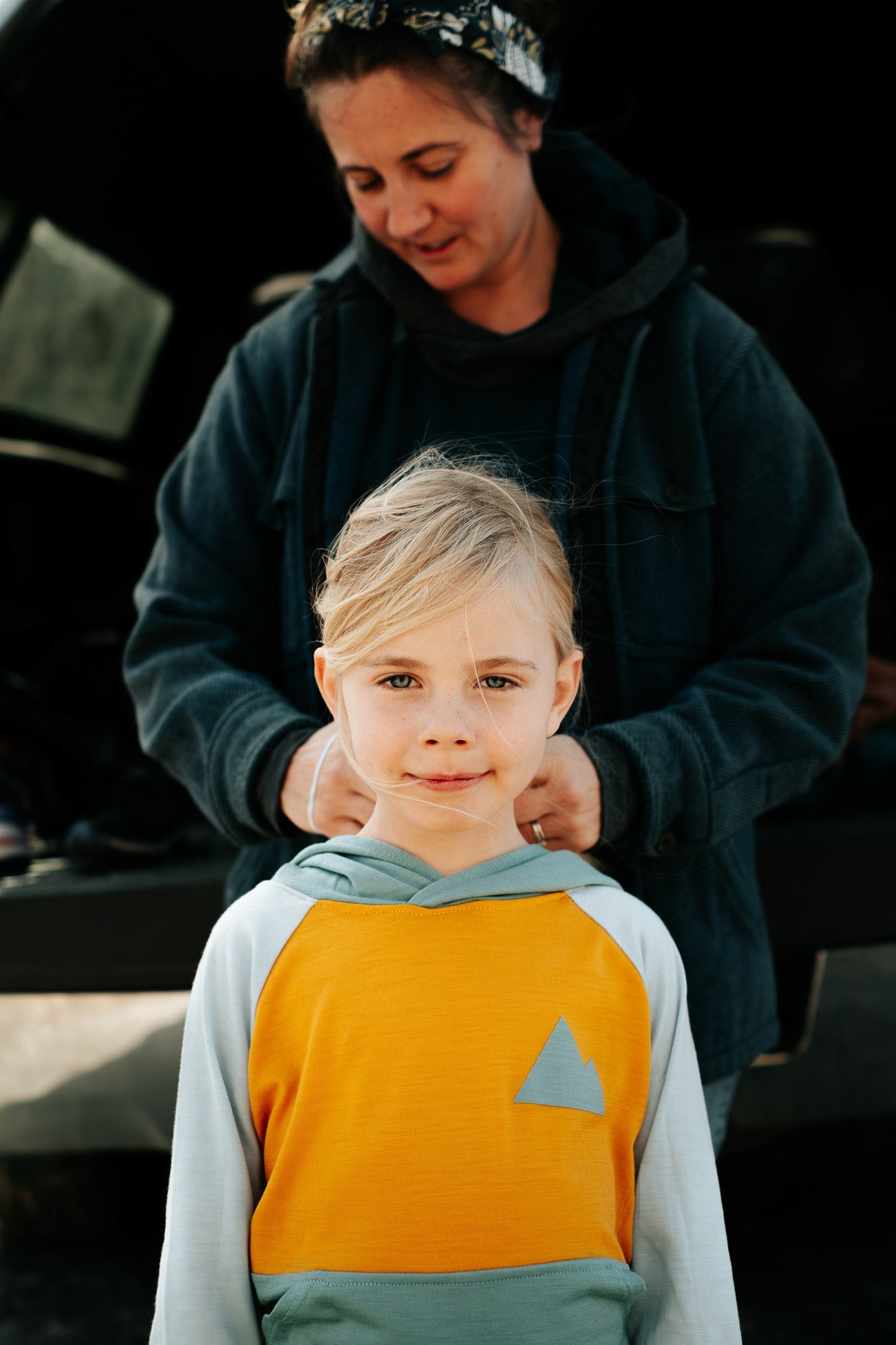 Kids Free Range Merino Hoodie