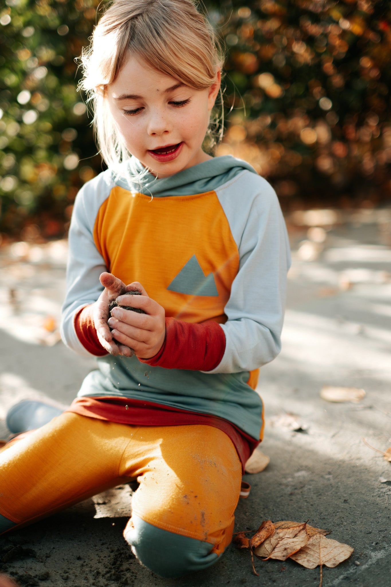 Kids Free Range Merino Hoodie