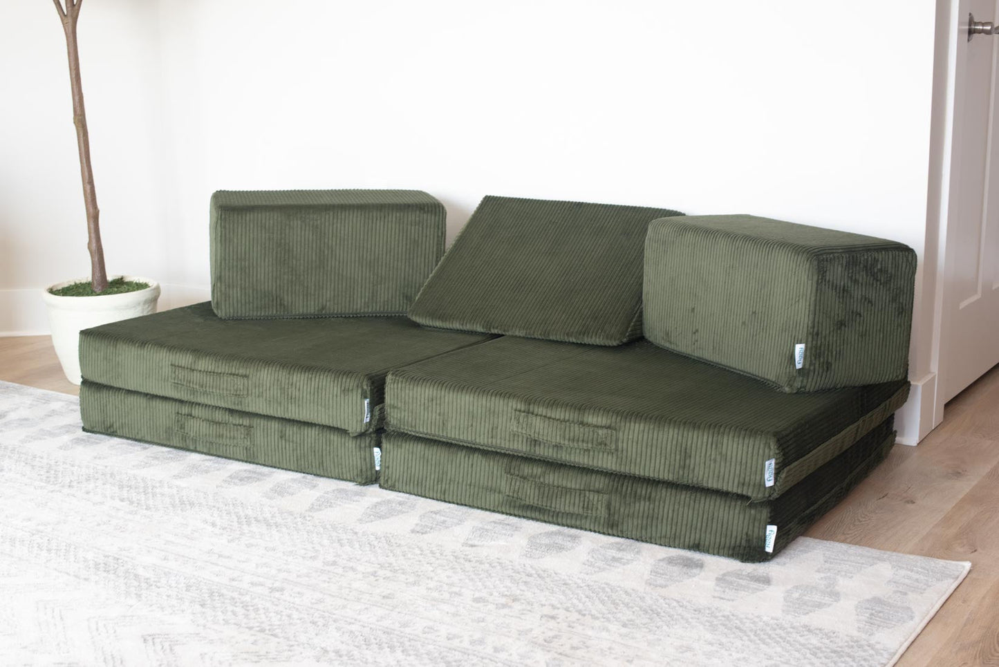 Figgy Modular Play Couch - Certified Safe Materials Made in USA