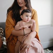 Load image into Gallery viewer, Mushie Organic Cotton Ribbed Baby Blanket

