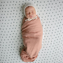 Load image into Gallery viewer, Mushie Organic Cotton Muslin Swaddle Blanket
