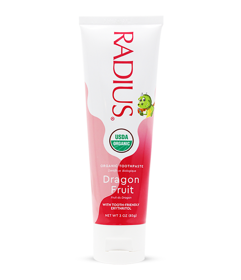 RADIUS USDA Organic Kids' Dragon Fruit Toothpaste