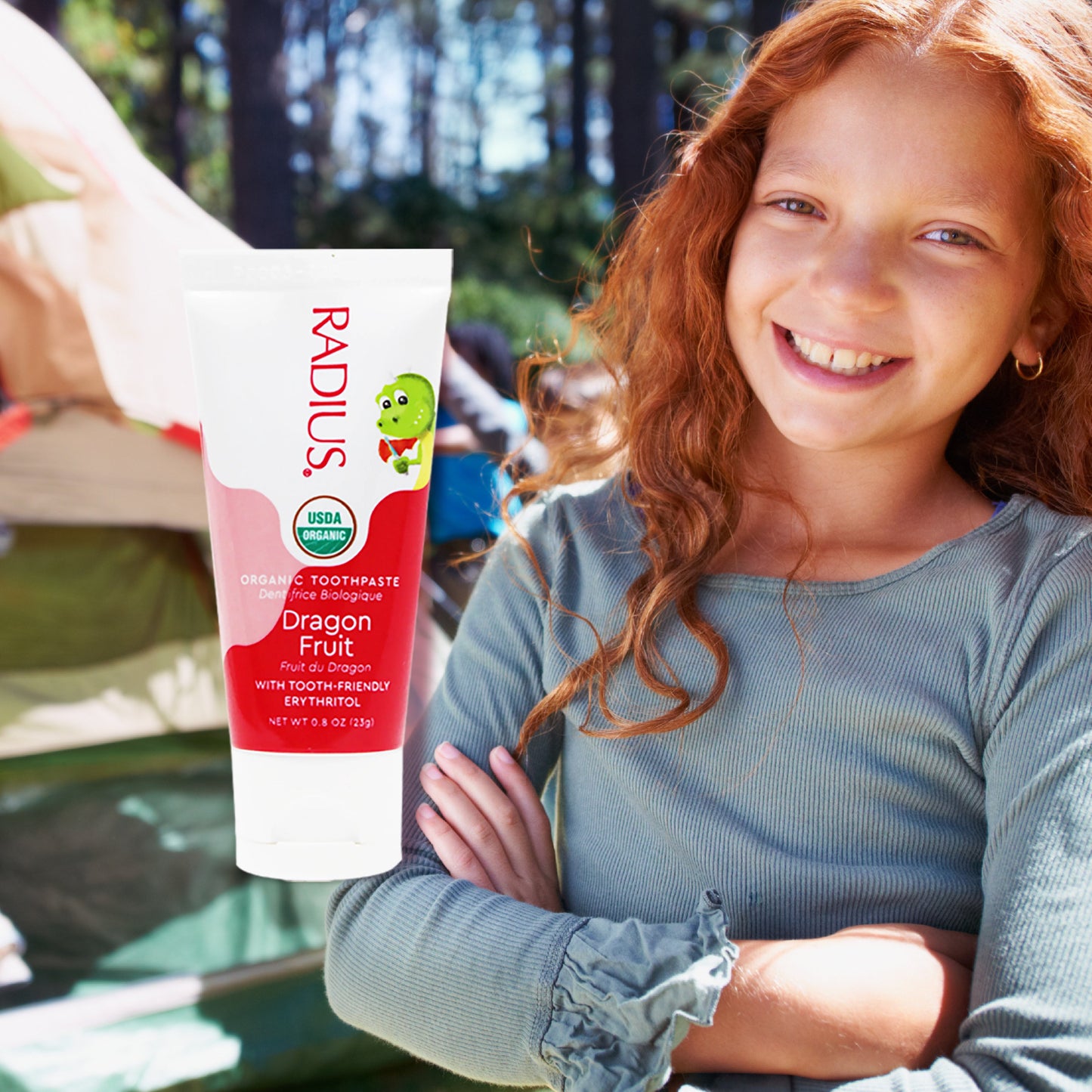RADIUS USDA Organic Kids' Dragon Fruit Toothpaste