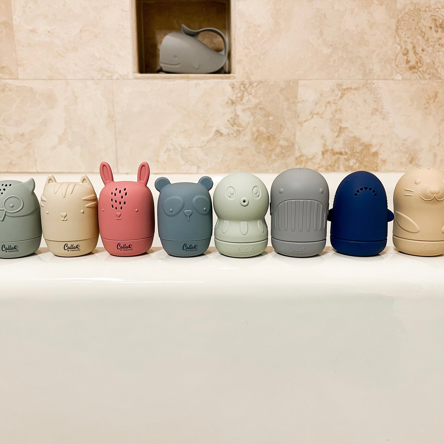 Easy-Clean Bath Toy Set