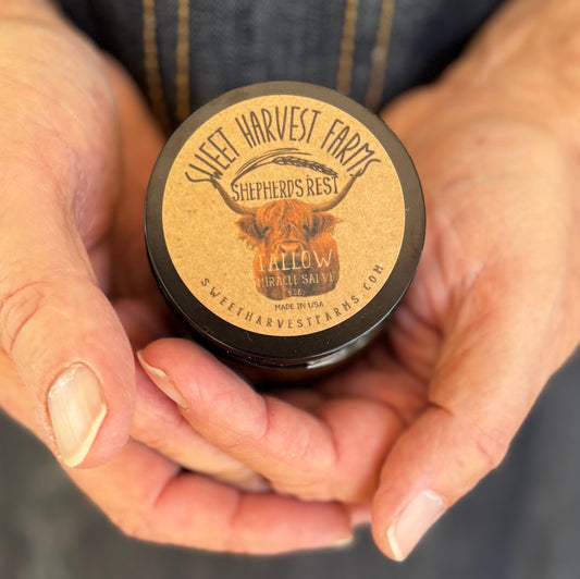 Organic Shepherds Rest Tallow - Miracle Salve