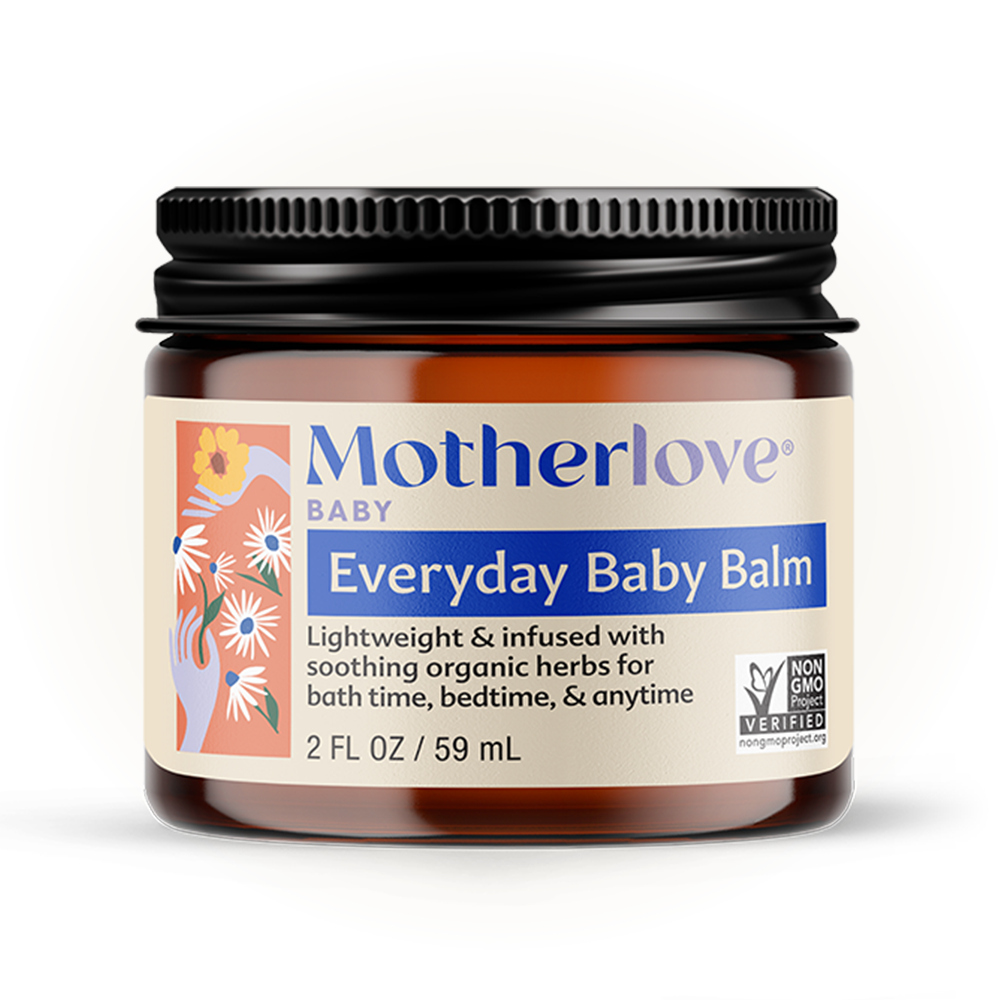 Motherlove Everyday Baby Balm - Gentle Organic Chamomile-Scented Moisturizer for All Ages