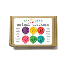 Load image into Gallery viewer, Animal Trackers – Wooden Dough Stampers – 6 Piece
