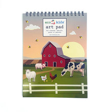 Load image into Gallery viewer, Eco-Kids Art Pad – 8.5x11 in – 50 Pages – by Elseware Unplug
